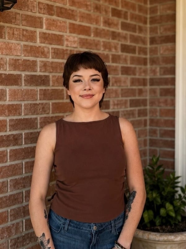 Your doula — warm and professional portrait