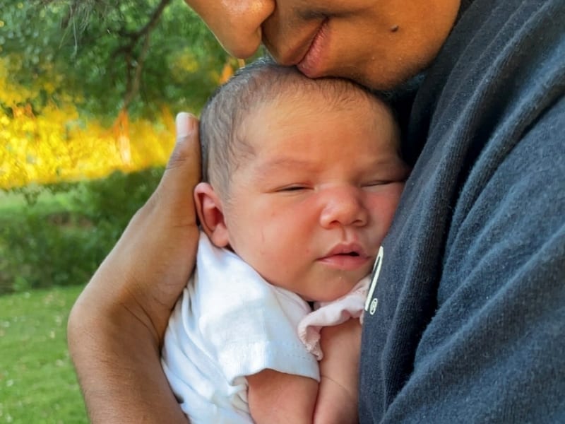 Mother and newborn — tender first moments